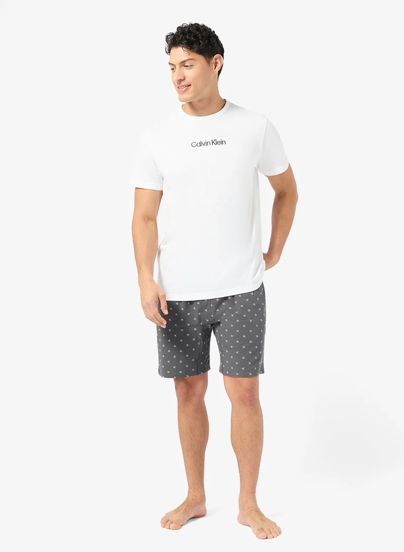 CALVIN KLEIN Shorts Pyjama Set - Icon Cotton